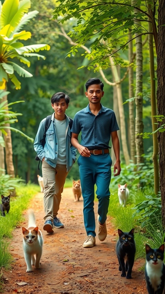 Kekonyolan Ujang dan Monyet Pencuri Pisang