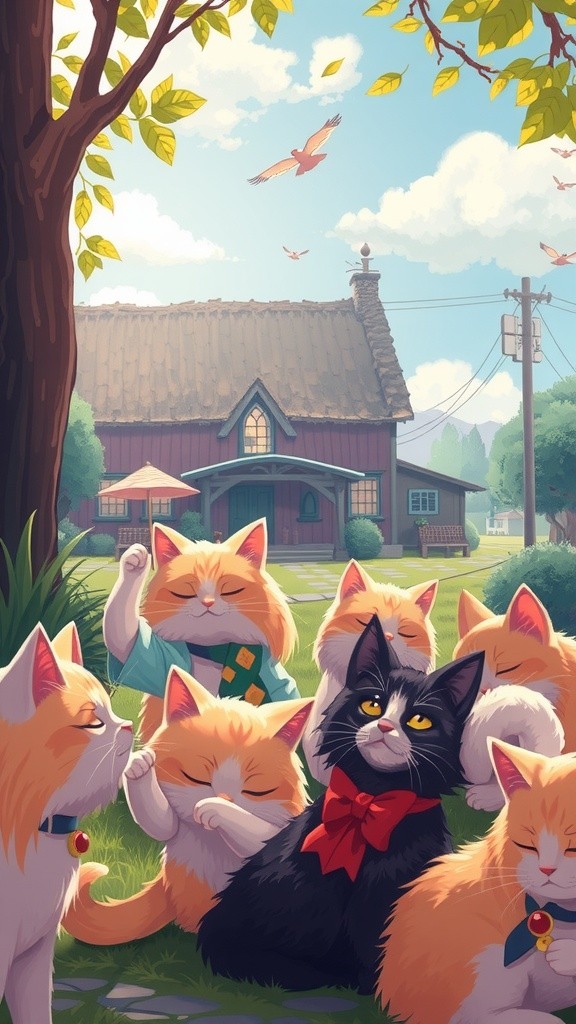 Petualangan Kit-Kat di Meowville: Ikan Curian!