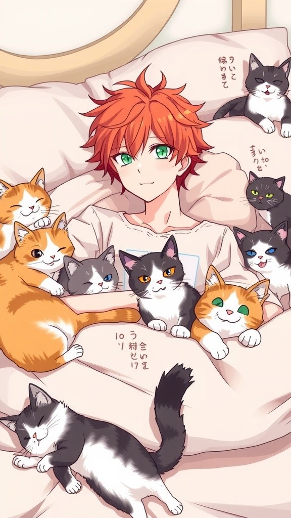 Kucing Pemalas: Miko dan Max