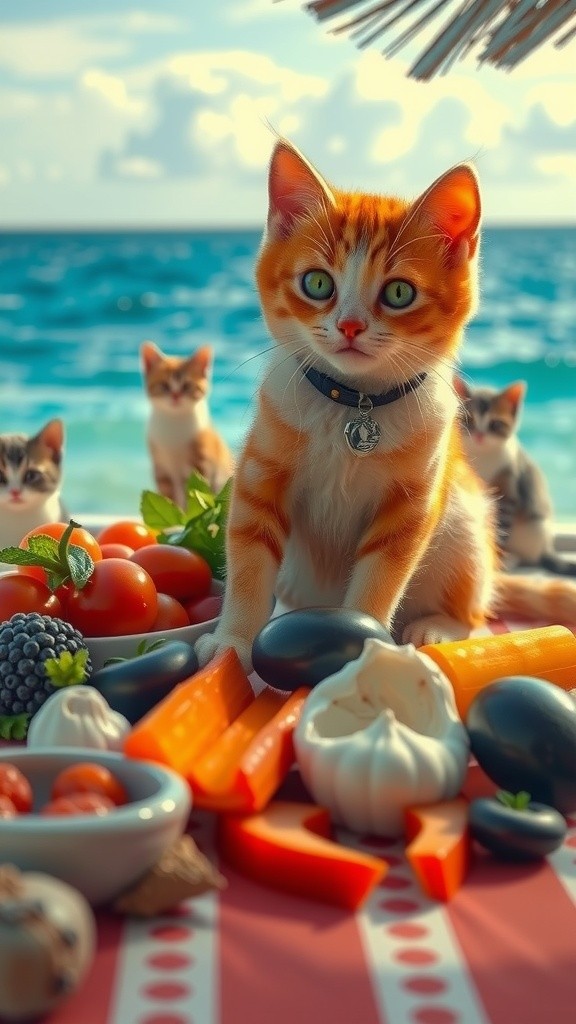 Aksi Memasak Epik Kucing di Atas Kolam