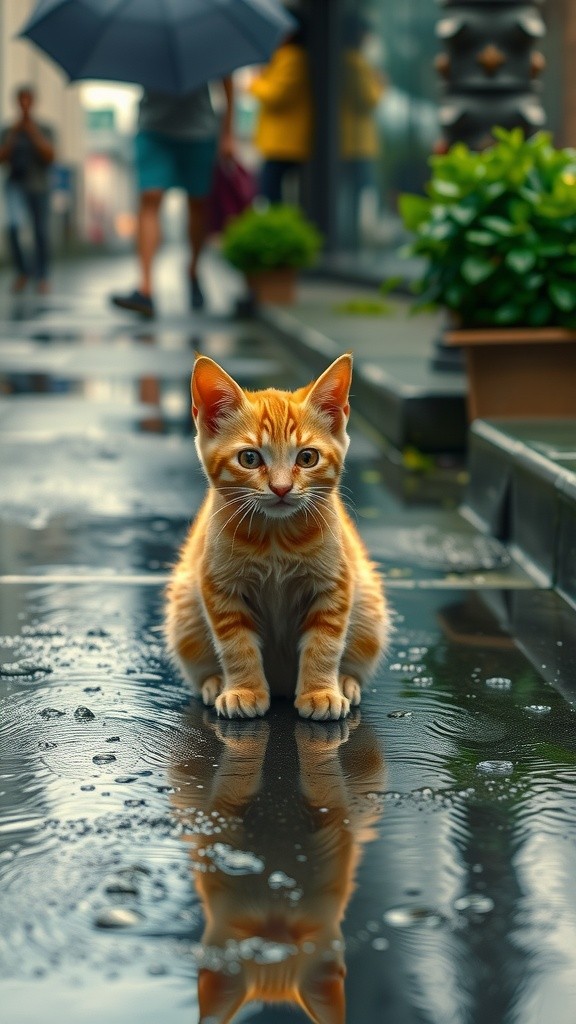 Kisah Kucing Kecil: Dari Kesepian Menuju Kasih Sayang