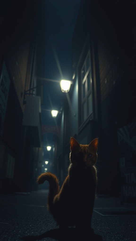 Midnight Mystery: What Scared Kit-Kat?