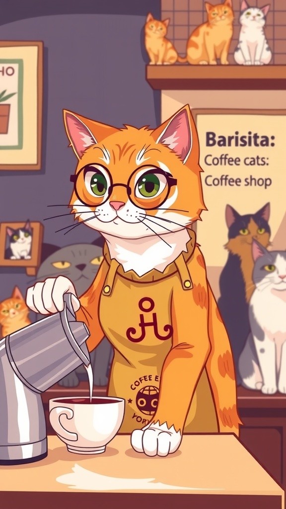 A Day in the Life of a Stylish Cat