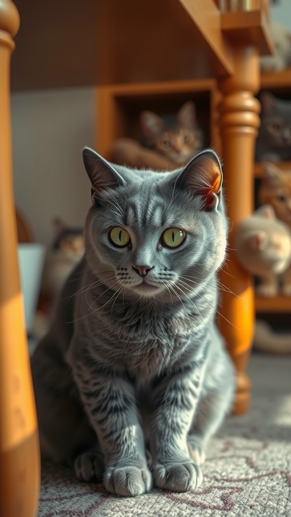 Kucing Pemalu yang Ingin Ikut Pesta