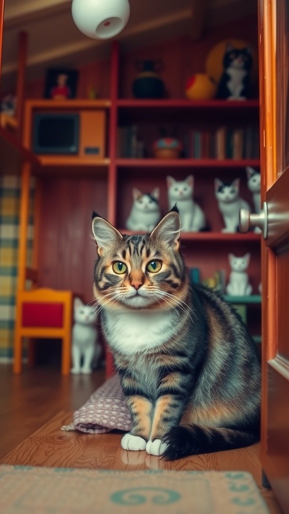 Kucing Miko dan Bola Benang Berantakan