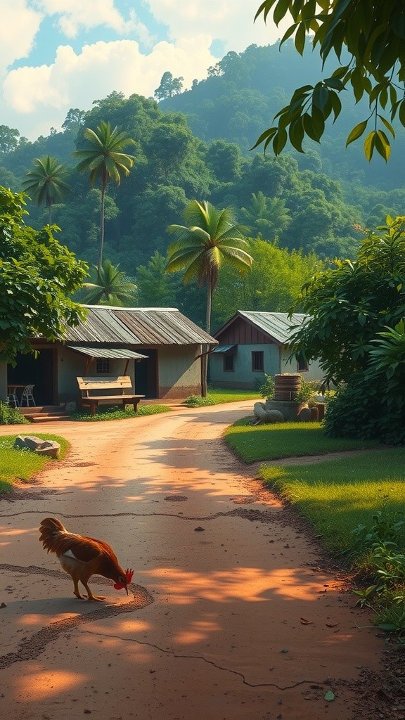 Ciko Si Ayam Pecinta Kopi