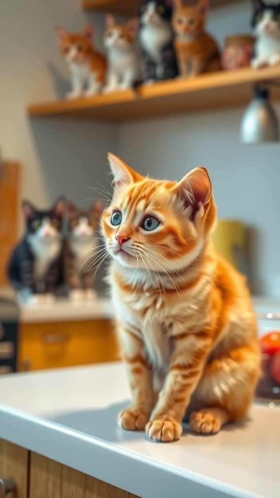 Kucing yang Ingin Bekerja: Pengawas Makanan Dapur
