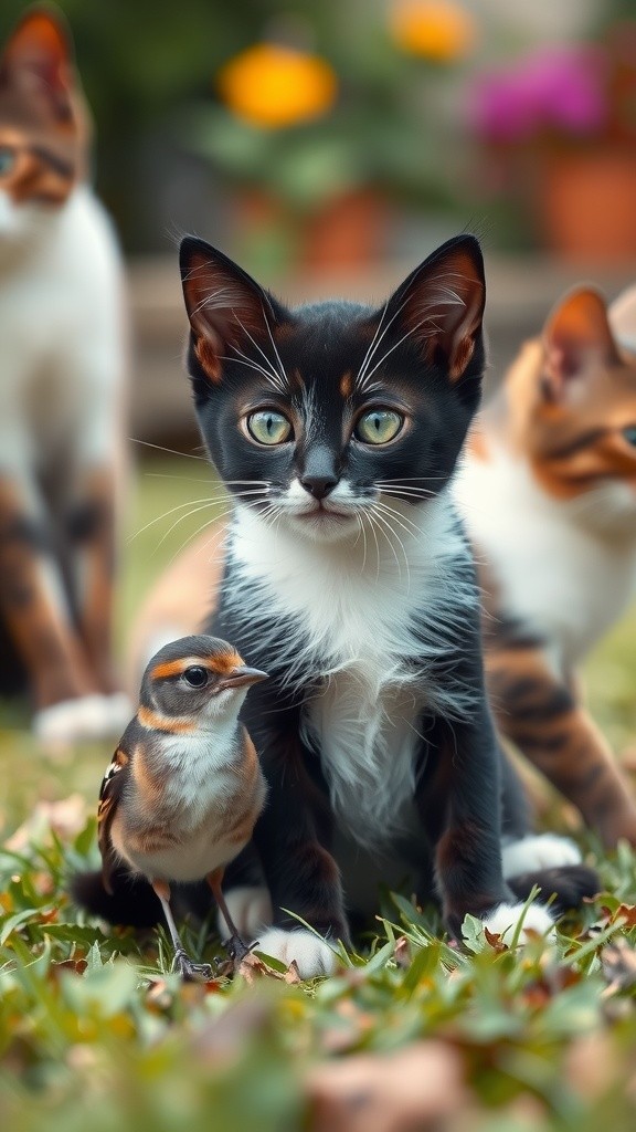 Persahabatan Nini dan Pipit: Di Balik Keterikatan Unik Kucing dan Burung
