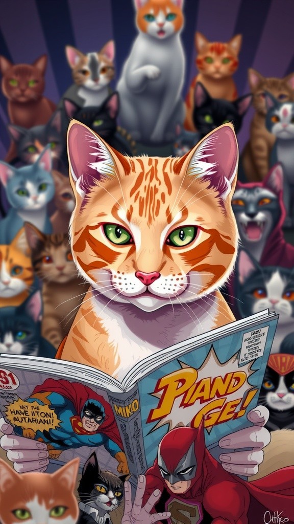 Miko Si Kucing Superhero