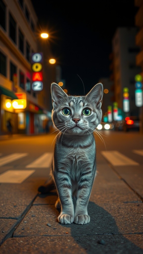 Kucing Kecil dan Bulan Penuh Berkah