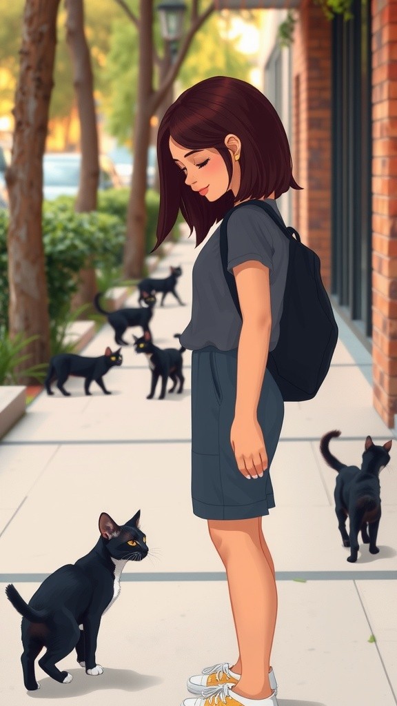 Keberuntungan di Balik Kucing Hitam