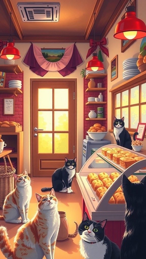Whiskers the Cookie Cat: A Bakery Adventure