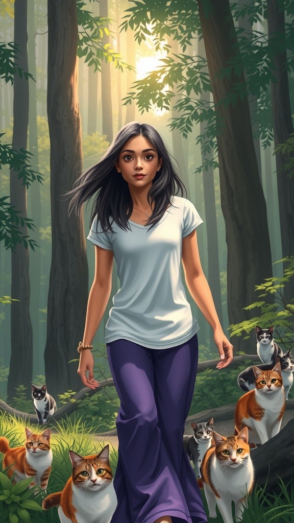 Persahabatan di Tengah Hutan: Nala dan Luki