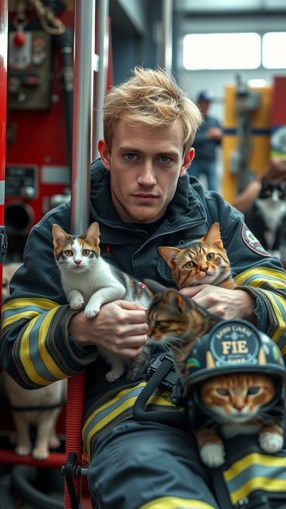 Heroes in Action: A Tribute to Firefighters