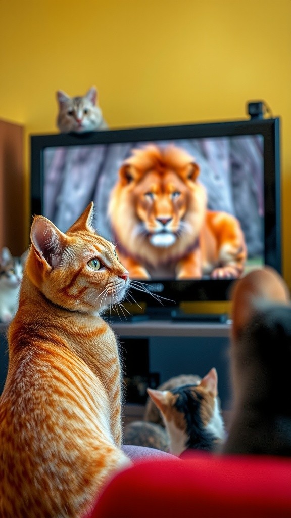 Ucil Si Kucing Kepedean Jadi Singa