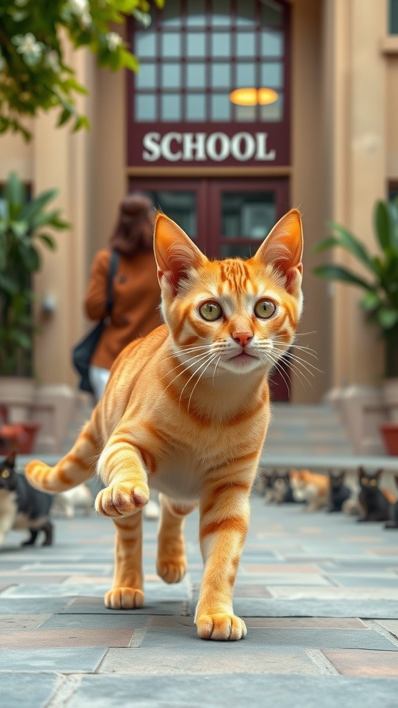 Kucing Lala di Sekolah: Petualangan Menarik!