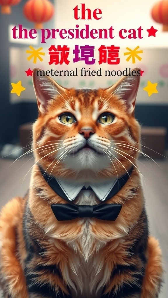 Kucing Presiden dan Mie Goreng Abadi: Sebuah Cerita Absurd