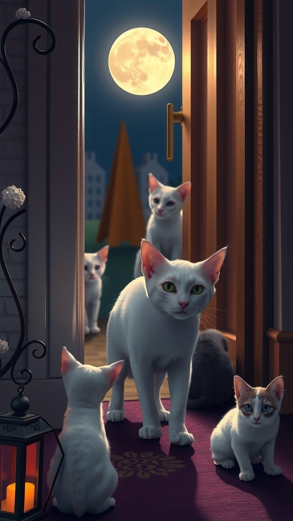 Kucing Ojol: Kerja Malam untuk Whiskas!