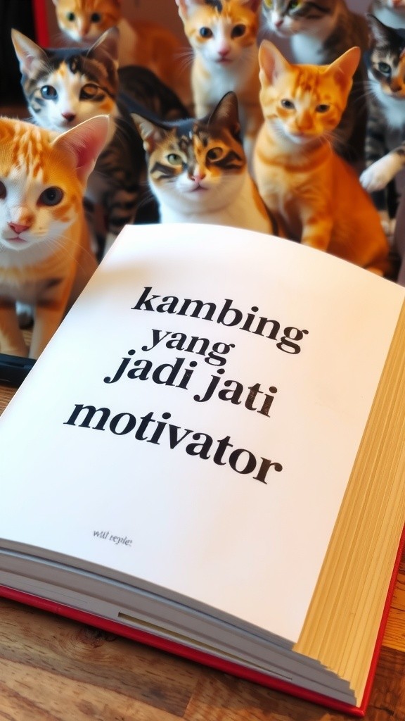 Kambing Motivator: Hidup dengan Semangat!
