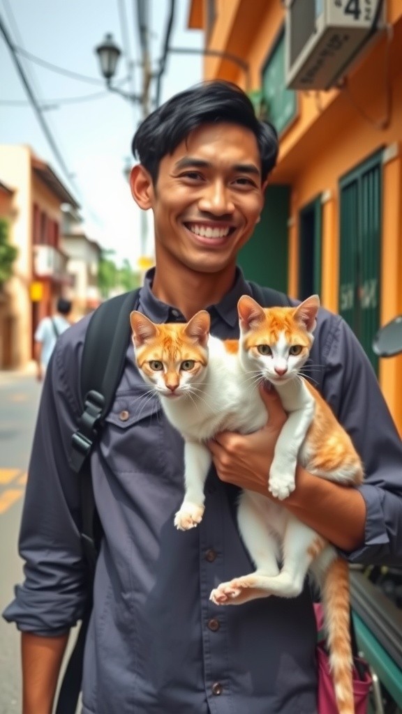 Si Belang: Kucing Pembawa Hoki