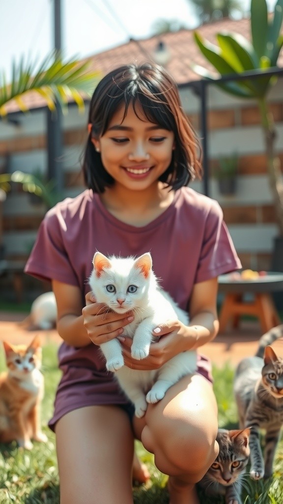 Kisah Sedih Anak dan Kucingnya Shiro
