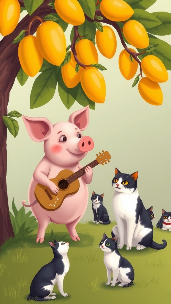 Cinta Babi dan Melati di Bawah Pohon Mangga