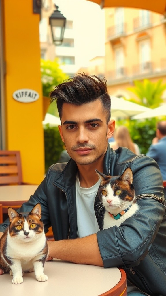 Kucing Oyen dan Aroma Kopi