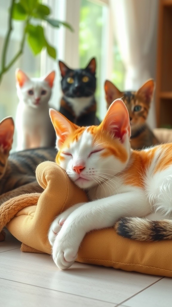 Dari Tidur ke Mimpi: Dunia Kucing