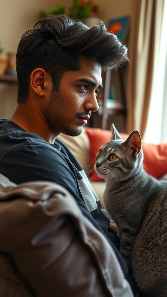 Kucing Telepati atau Tuna Galau?