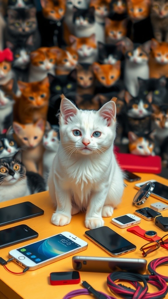 Kucing Bubu: Jago Main Game dan Pesan Makanan!