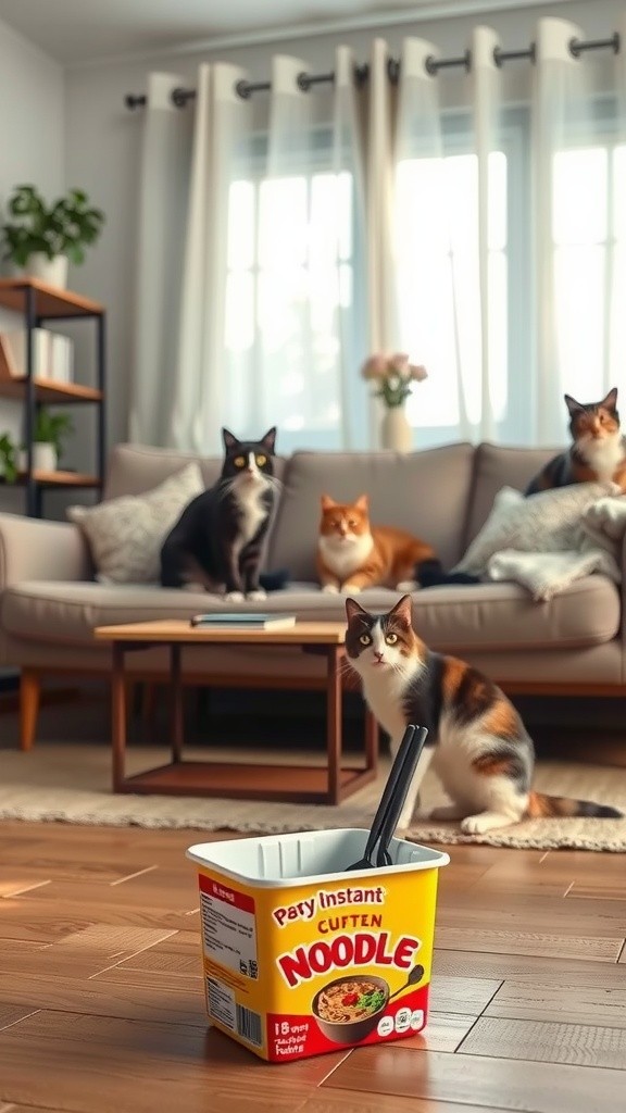 Markas Besar Mpus: Kucing Suka Kardus
