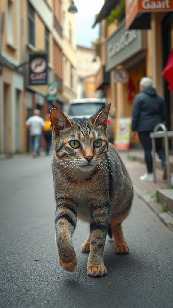 A Heartwarming Encounter: Agnes and the Stray Cat