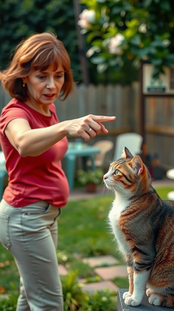 The Old Lady and the Stray Cat