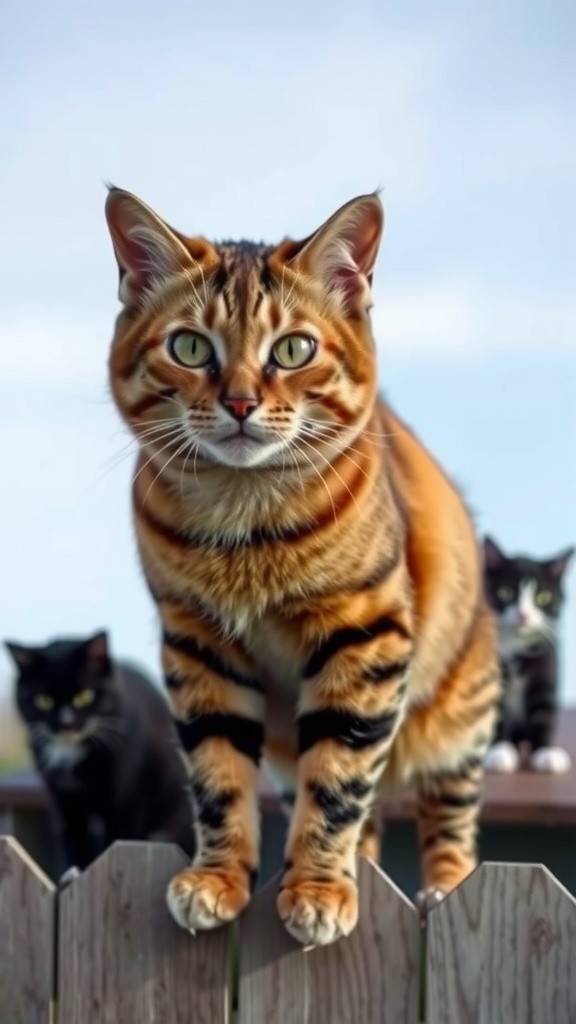 Keberanian Ibu: Kisah Kucing Belang