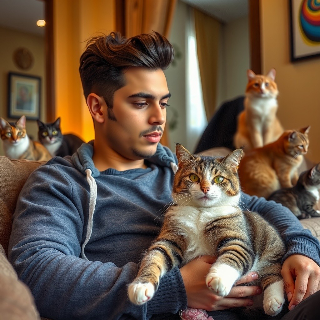 Kucing Bicara dengan Aksen British