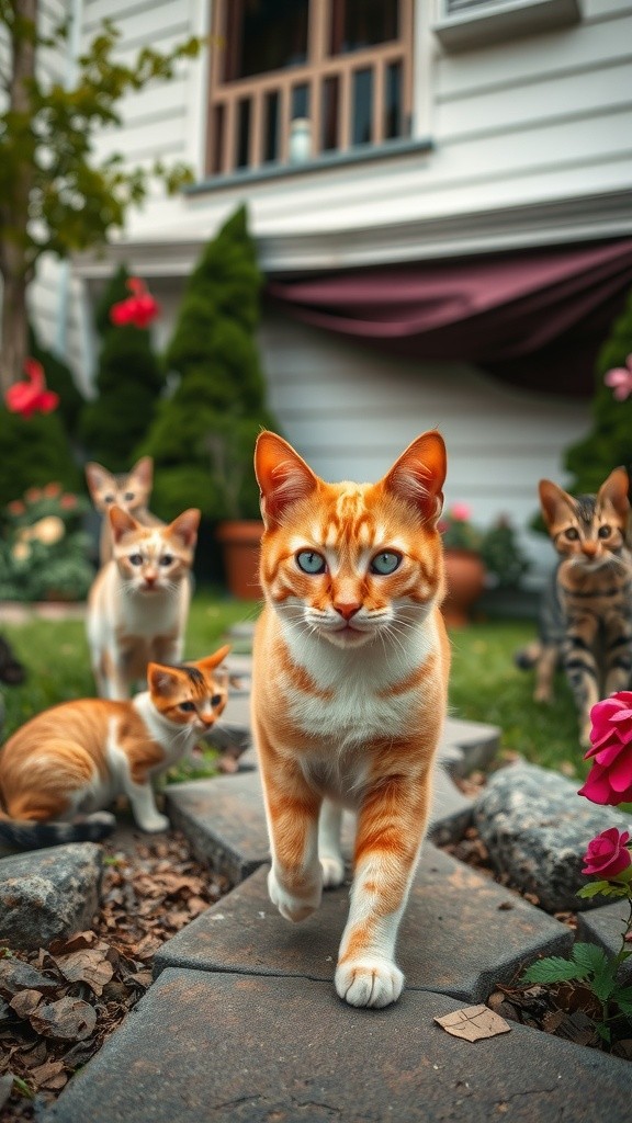 Persahabatan Tak Terduga: Kucing Liar dan Wanita Tua