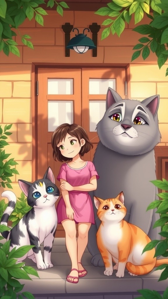 Kucing dan Keluarganya: Sebuah Animasi