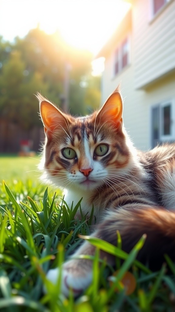 An Unexpected Friendship: The Stray Cat and the Old Lady