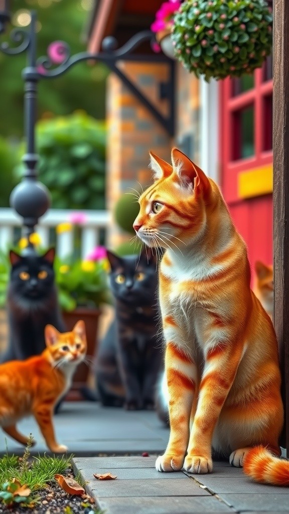 The Stray cat and the Kind Old Lady