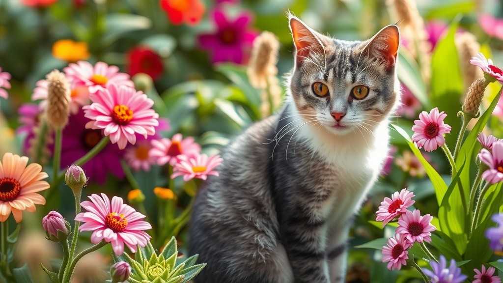 The Old Lady and the Stray Cat