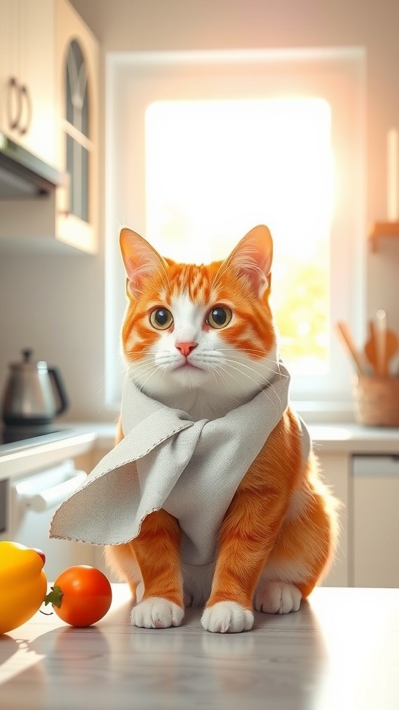 Koki Momo: Dapur Kucing yang Hebat!