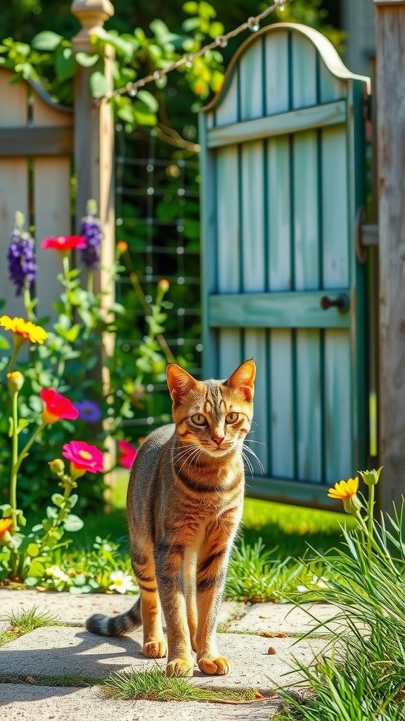The Old Lady and the Stray Cat