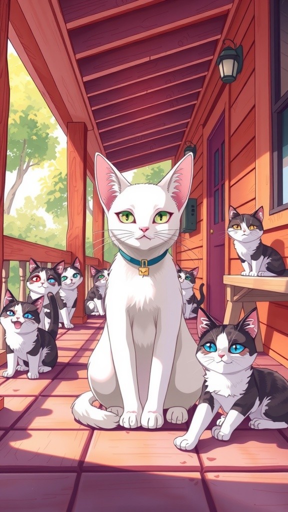 Tomo Si Kucing Nakal dan Petualangan di Taman