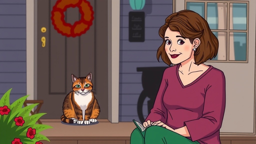 A New Beginning: The Old Lady and the Stray Cat