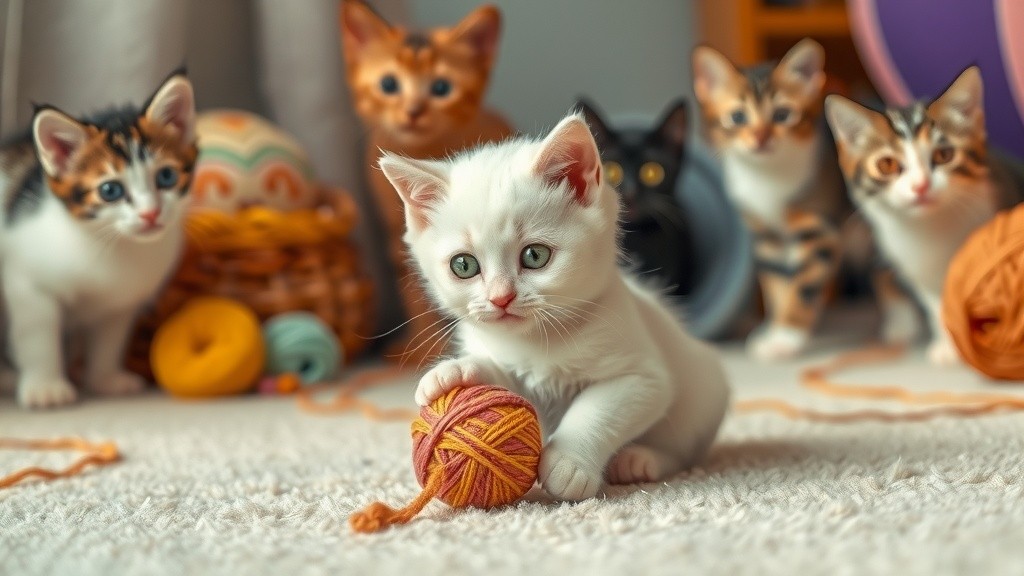 Kucing Kecil dan Petualangan di Cermin