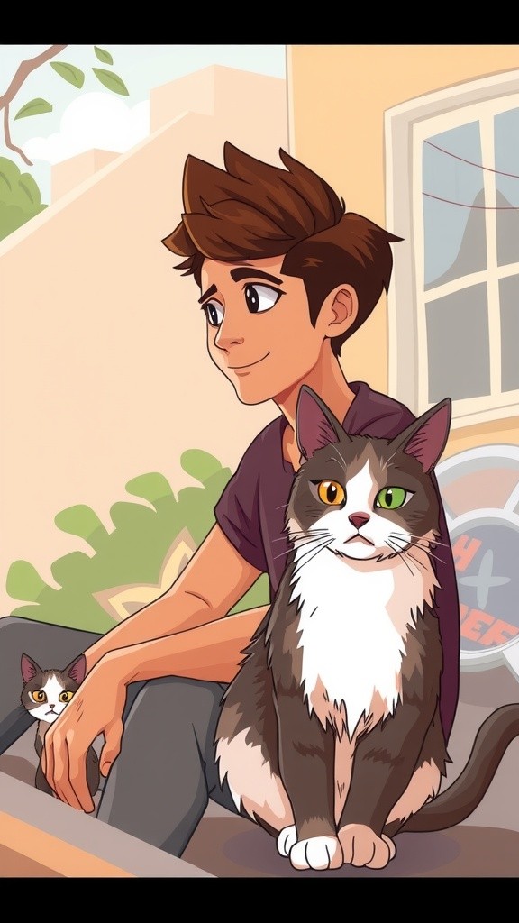 The Transformation of Martha and the Stray Cat