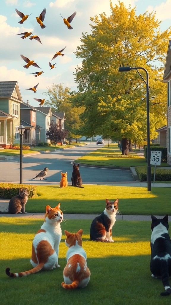 The Old Lady and the Stray Cat