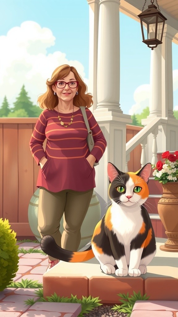 Unexpected Friends: The Old Lady and the Stray Cat