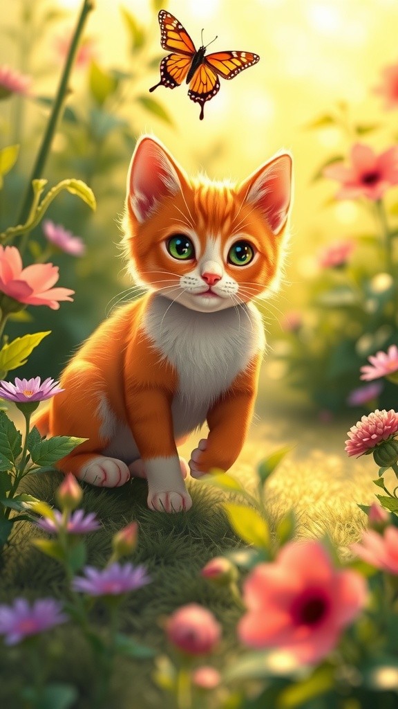 The Stray Cat's Daily Visit