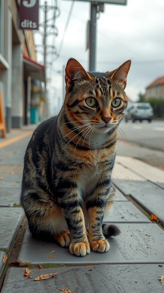 The Old Lady and the Stray Cat